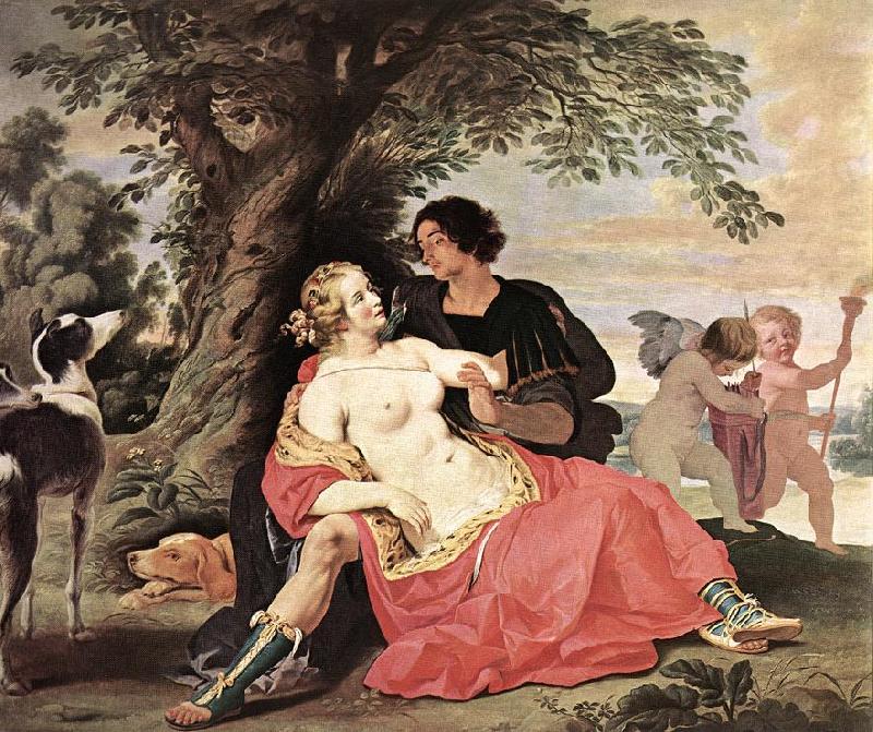 JANSSENS, Abraham Venus and Adonis sf china oil painting image